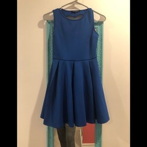 Miss Behaved Girls royal blue skater dress!!